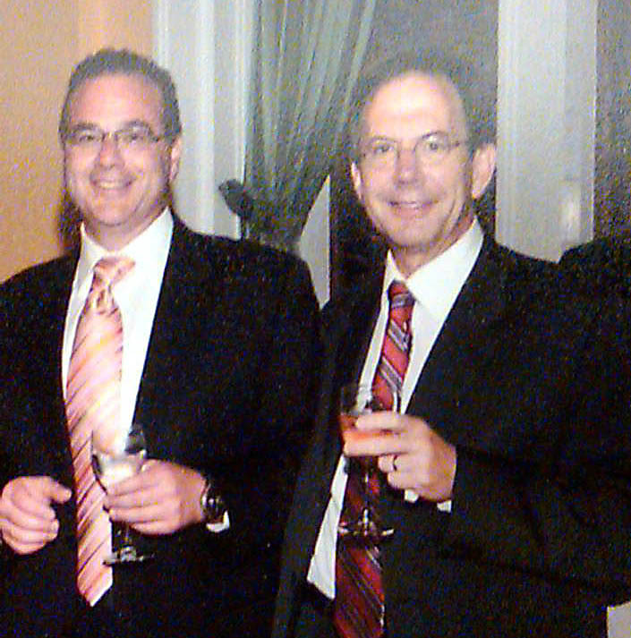 Peter Winick and Dr Mark Goulston