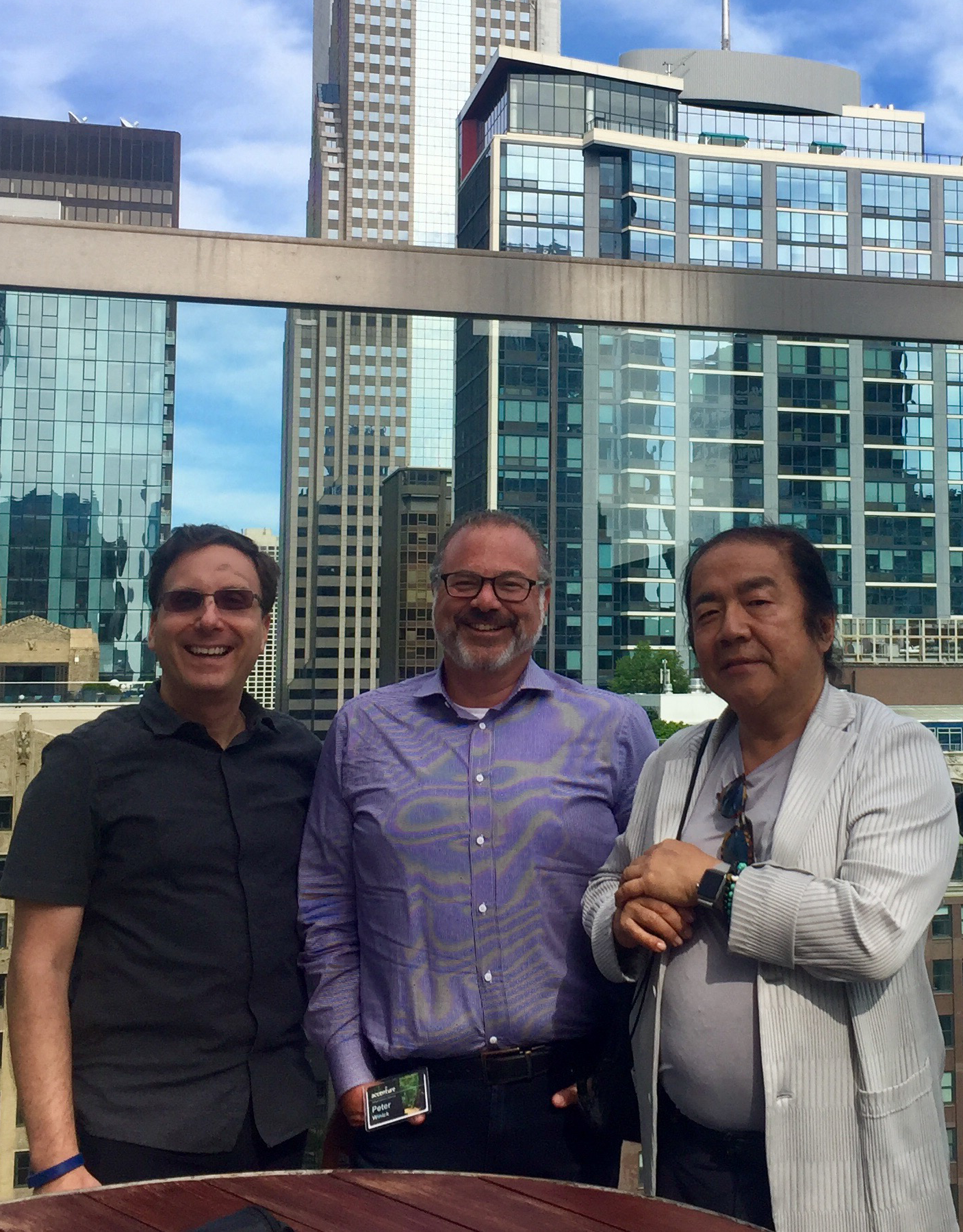 Bill Sherman, Peter Winick, and John Kao