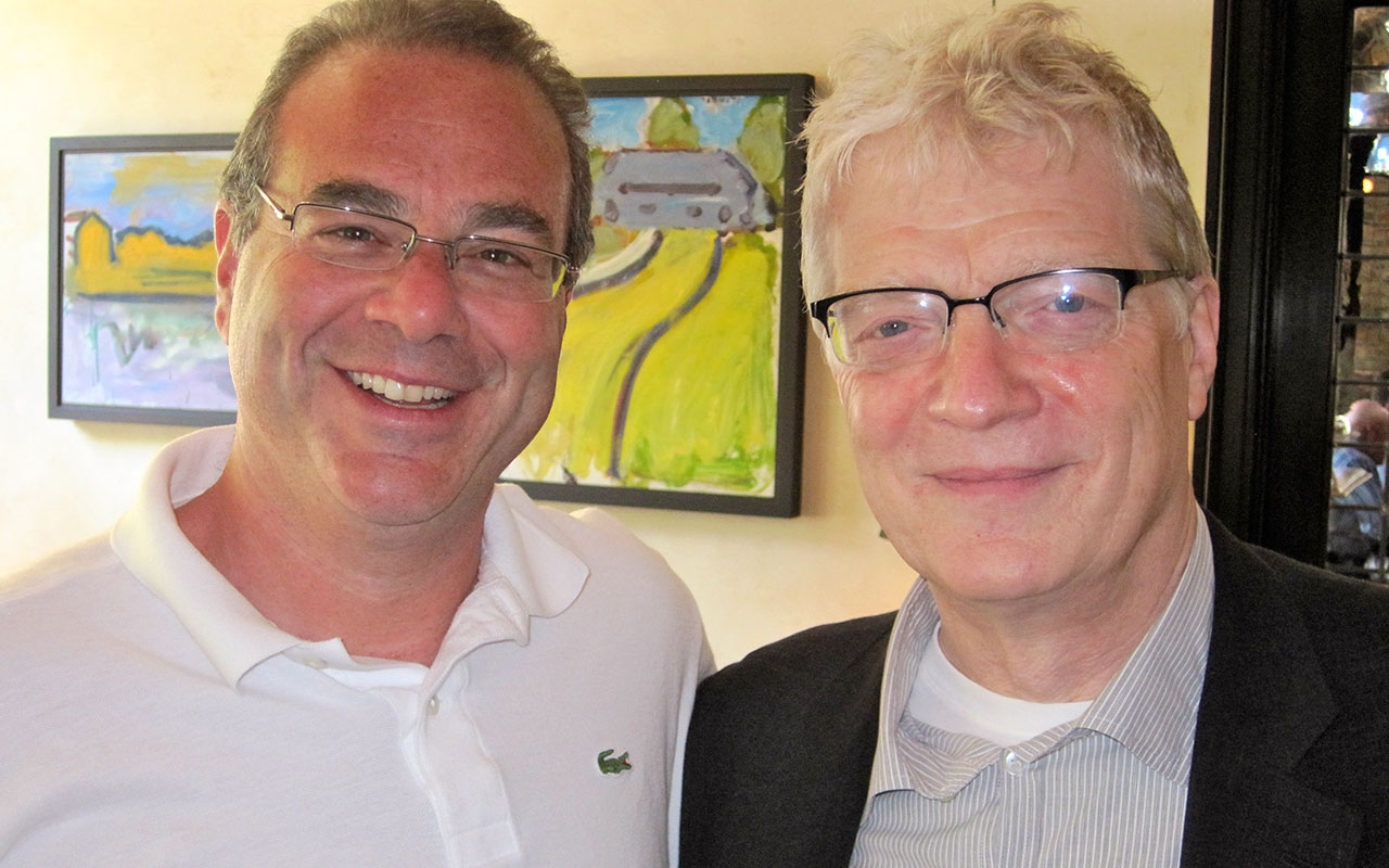 Peter Winick and Sir Ken Robinson