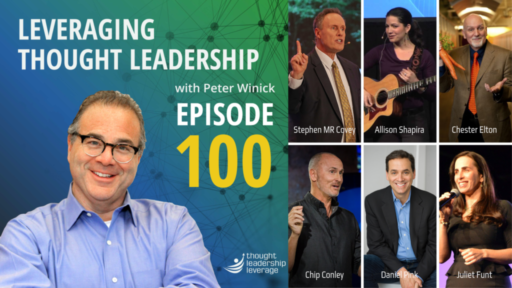 Leveraging Thought Leadership Podcast Episode 100 - Special