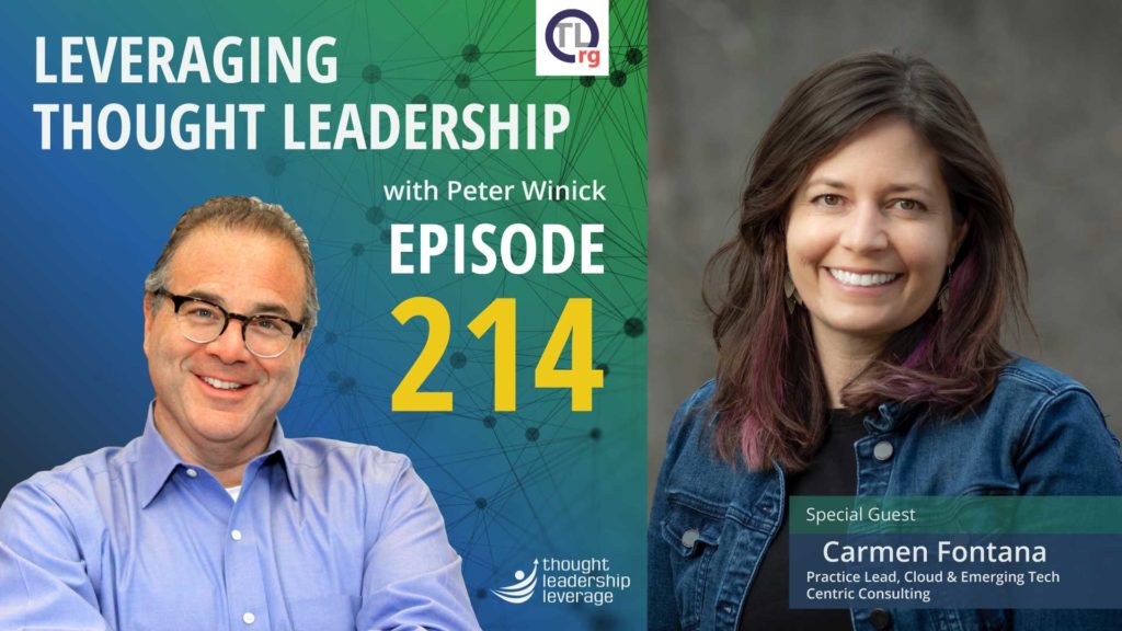 Organizational Thought Leadership Practices | Carmen Fontana 