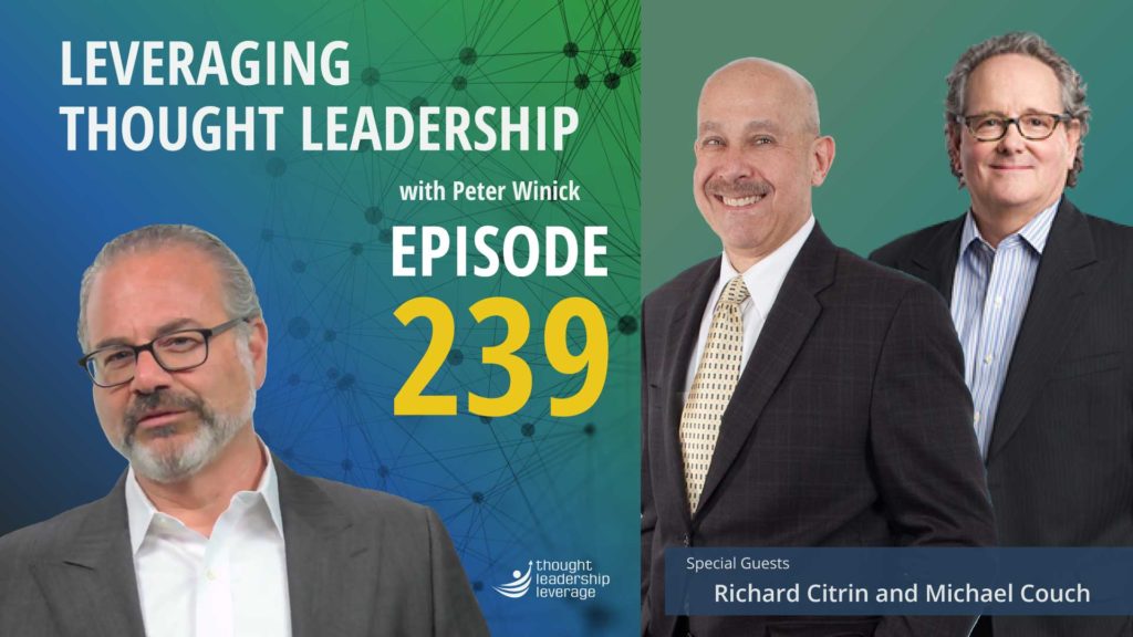 Co-Authoring Thought Leadership | Richard Citrin & Michael Couch