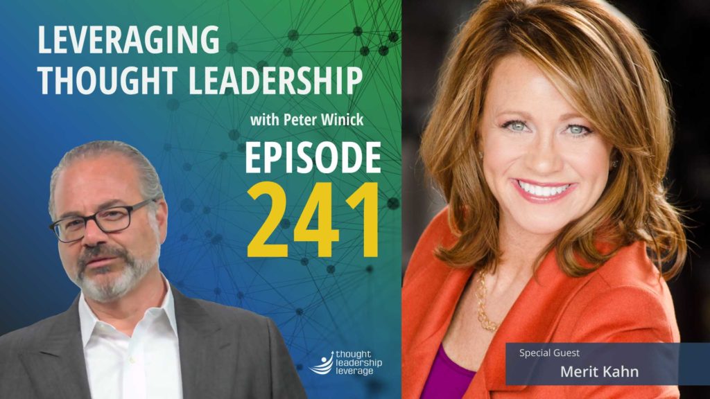 Breaking Into Thought Leadership Speakership | Merit Kahn 