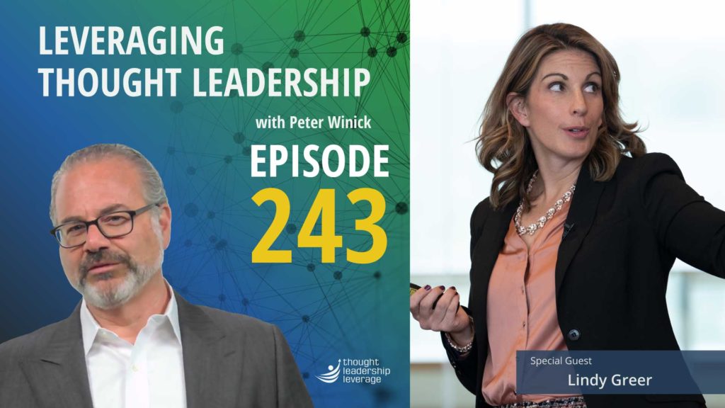 Leading with Thought Leadership| Lindy Greer