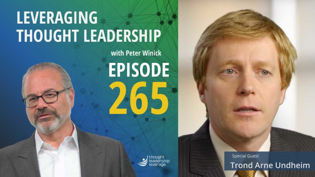 Thought Leadership for the future | Trond Arne Undheim