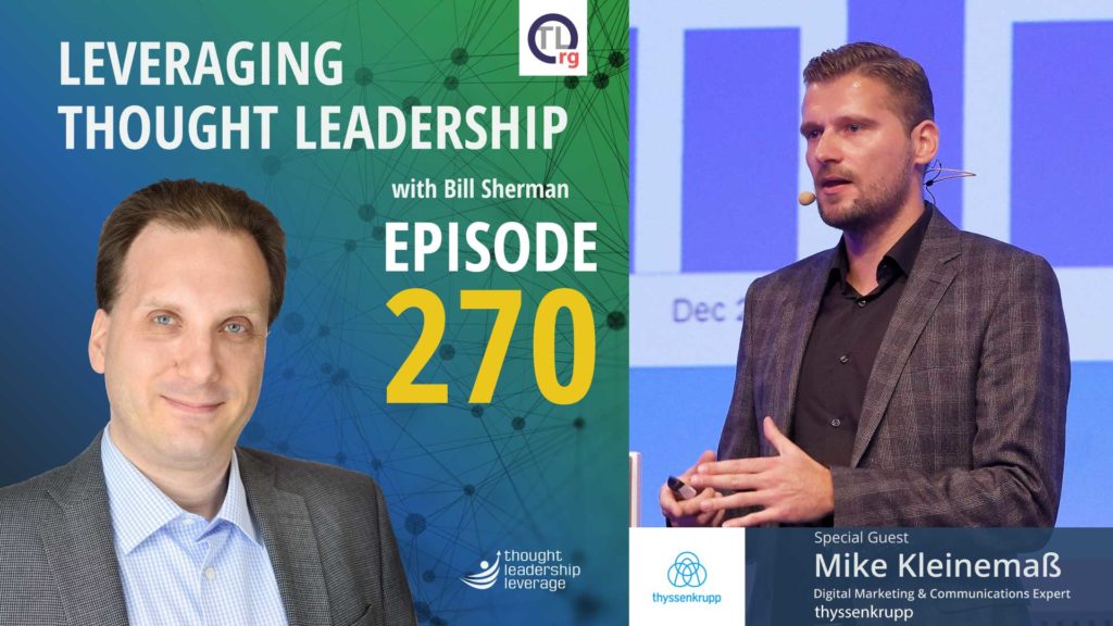 Thought Leadership for Digital Marketing | Mike Kleinemaß