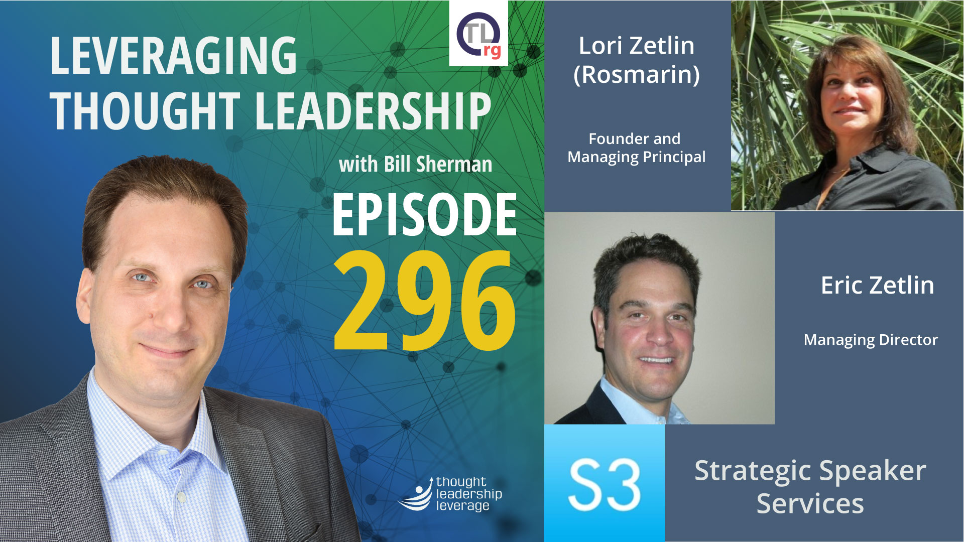 Thought Leadership for Earned Speakers | Lori Zetlin (Rosmarin) & Eric Zetlin