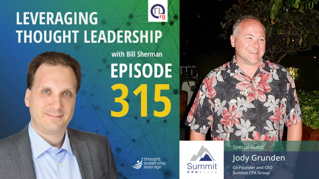 Thought leadership vs. Content Marketing | Jody Grunden