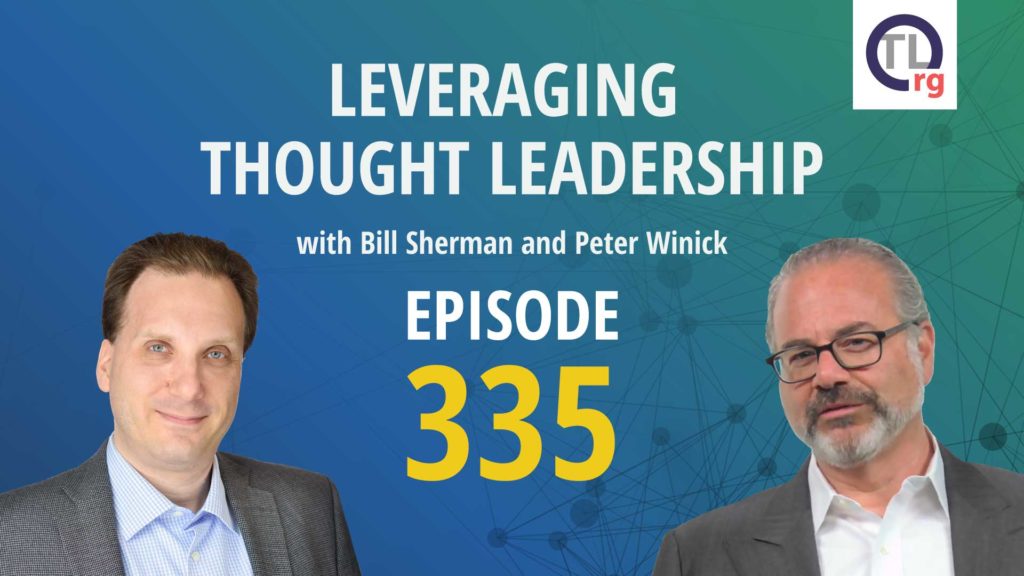 Narrowcasting and Bespoke Thought Leadership | Peter Winick