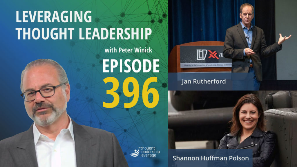 Being Strategic with Your Book and Business Model | Jan Rutherford & Shannon Huffman Polson | 396