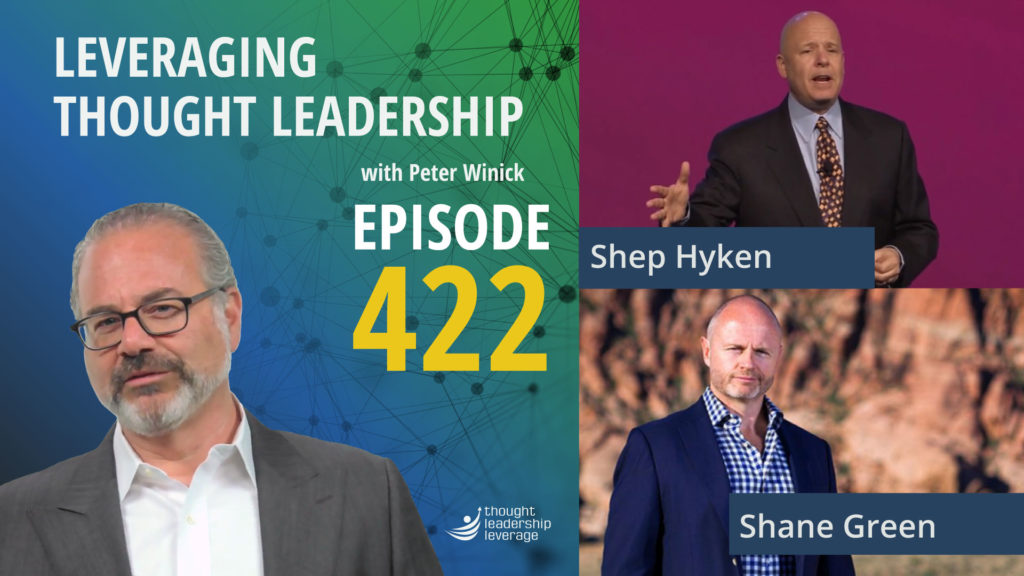 Improving Customer Service with Thought Leadership | Shep Hyken and Shane Green