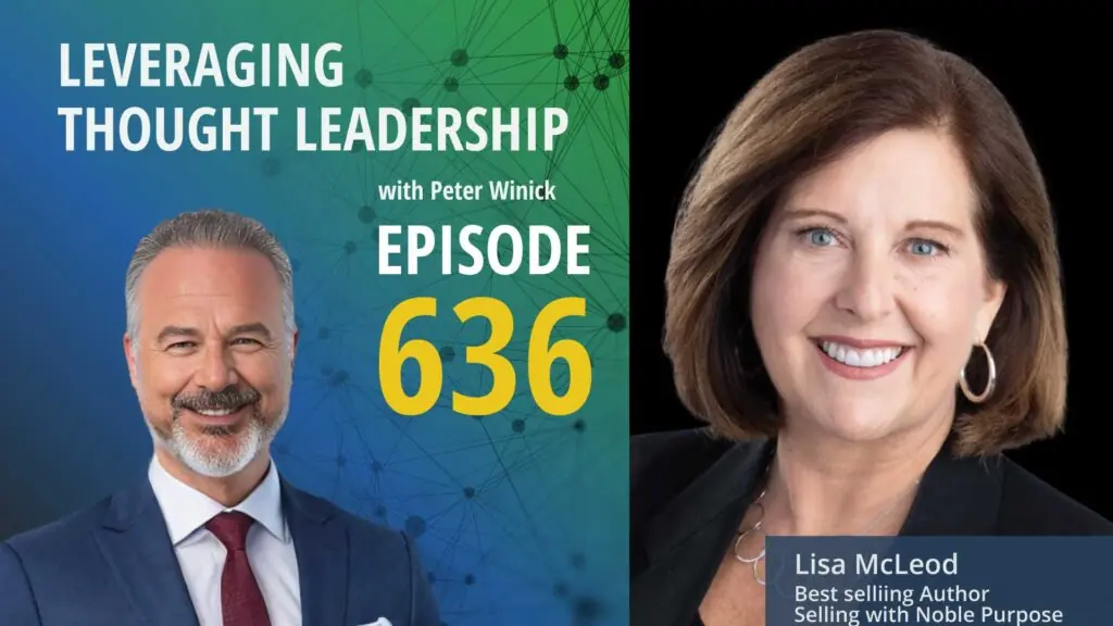  Sales Isn’t Sleazy - If You’re Doing It Right | Lisa McLeod | 636