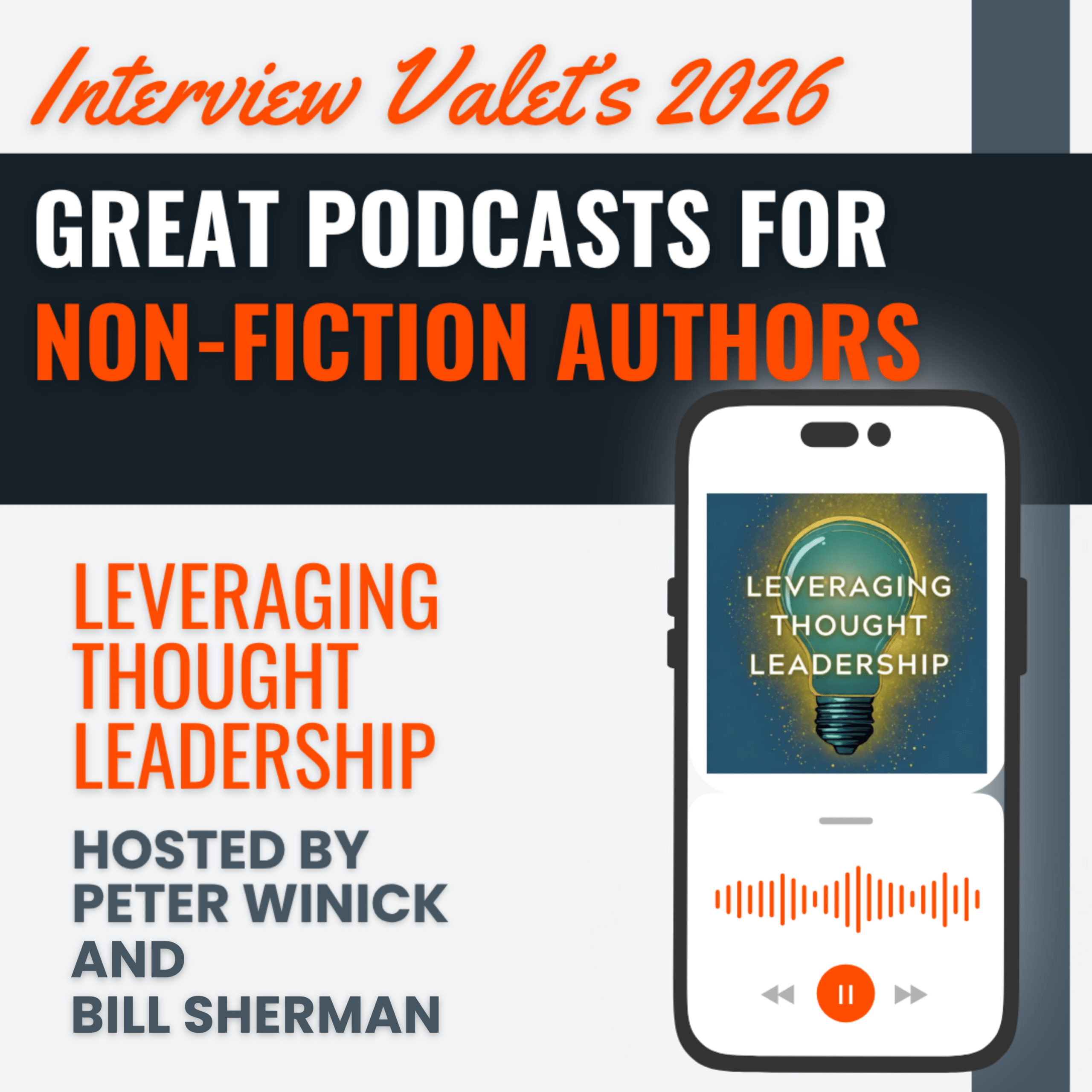 20 Great Podcasts For Non-Fiction Authors – Interview Valet 2026